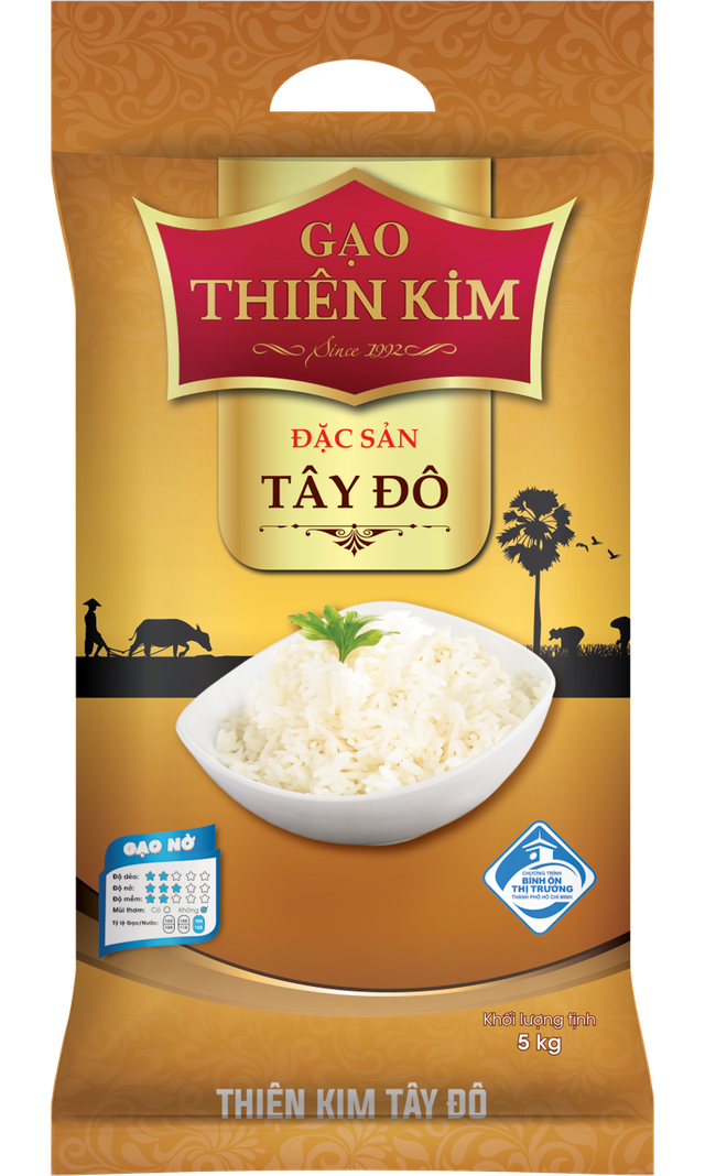 Thien Kim Tay Do rice