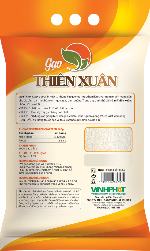 Gạo Thiên Kim,[object Object],Tấm thơm